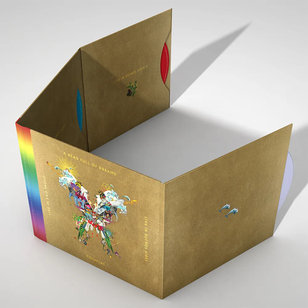 Coldplay Live In Buenos Aires LP DVD
