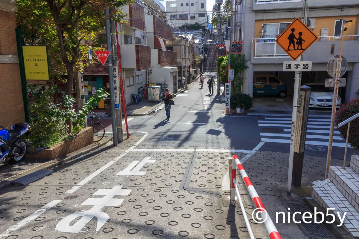 스가 신사 근처 골목