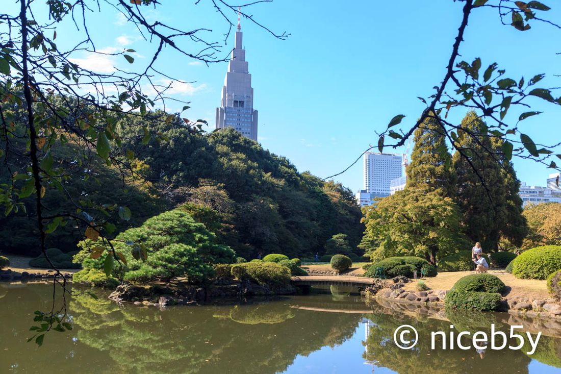 신주쿠 교엔 일본 정원